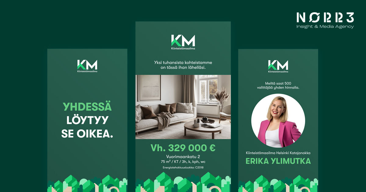 NØRR3 ja Kiinteistömaailma yhteistyössä – Marketing Engine mullistaa paikallismarkkinoinnin